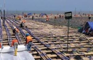 Proyek tol bambu Semarang Demak