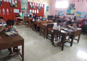 Makan Bergizi Gratis di Demak saat liburan
