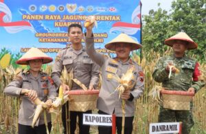 Panen Jagung Polres Demak
